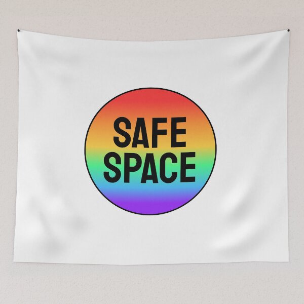Item preview, LGBT Safe Space Pride Month Gay Ally designed and sold by Inspirationmotivation.