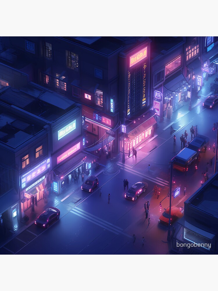 Cyberpunk City Street Technology Background Backgrounds