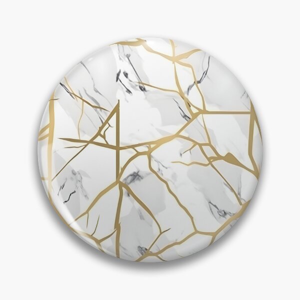 Item preview, White Gold Statuario Marble Texture Pattern designed and sold by Wonder Of Light.