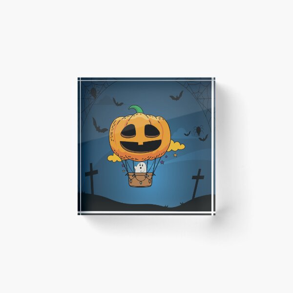 Item preview, Funny halloween air balloon with a ghost  designed and sold by Donutlovers.