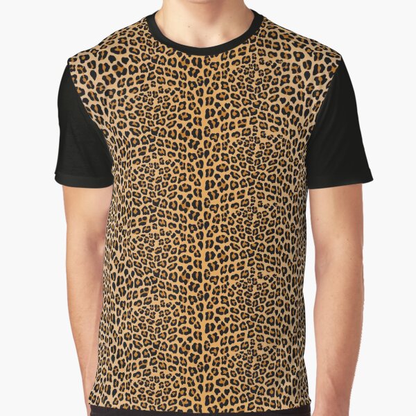 Tiger Pattern Top Fierce Beasts Lion Leopard T-Shirt Men Gym T Shirt Men  Crew Neck Top Casual Fashion Summer Short Sleeve Street