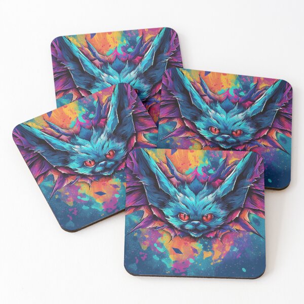 Artikelvorschau, Abstract Graffiti Vampire Bats Pattern entworfen und verkauft von Desfix.