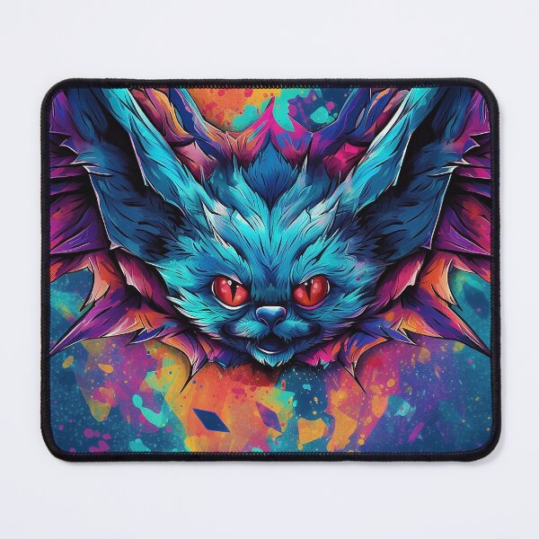 Artikelvorschau, Abstract Graffiti Vampire Bats Pattern entworfen und verkauft von Desfix.