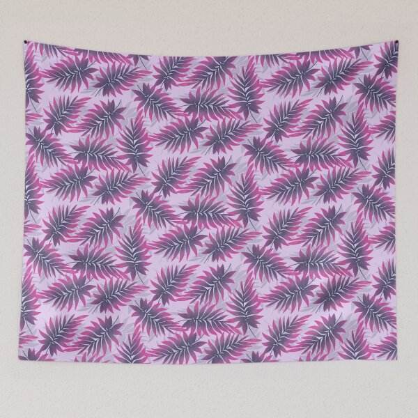 Item preview, Tropical Fern Leaves - LightPurple designed and sold by JaselviiStudio.