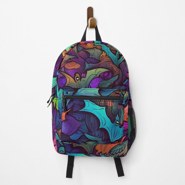 Item preview, Abstract Graffiti Vampire Bats Pattern designed and sold by Desfix.