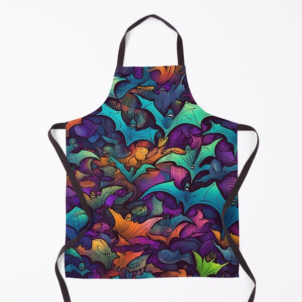 Item preview, Abstract Graffiti Vampire Bats Pattern designed and sold by Desfix.
