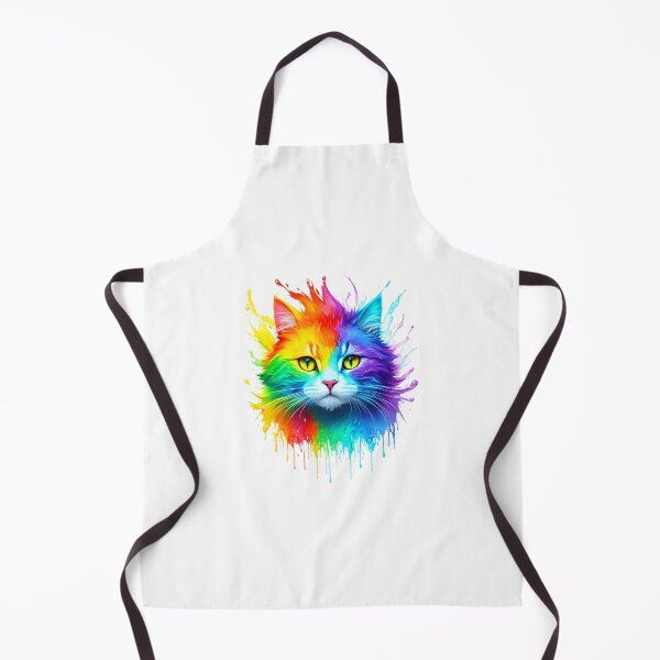 Artikelvorschau, Regenbogenkatze entworfen und verkauft von NagohCreative.