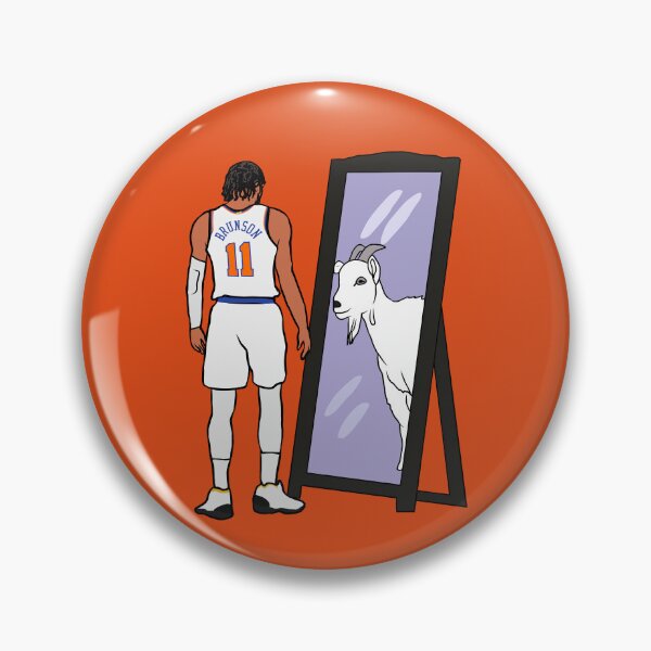 Item preview, Jalen Brunson Mirror GOAT designed and sold by RatTrapTees.