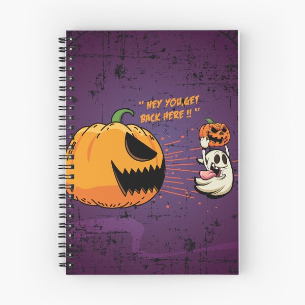 Item preview, Funny ghost steeling a halloween pumpkin  designed and sold by Donutlovers.