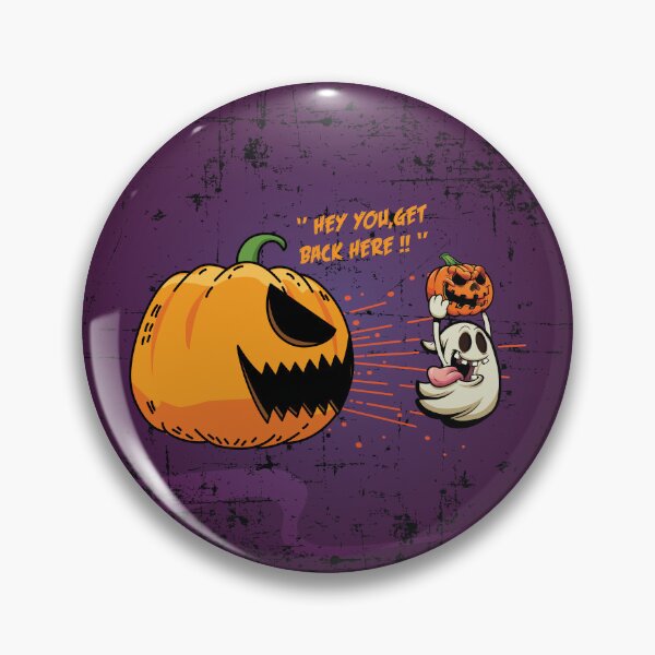 Item preview, Funny ghost steeling a halloween pumpkin  designed and sold by Donutlovers.