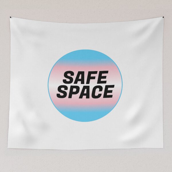 Item preview, TRANS safe space designed and sold by Inspirationmotivation.