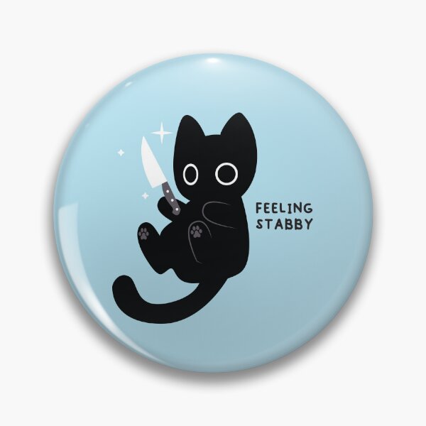 Item preview, Feeling Stabby designed and sold by MagicCatSmudge.