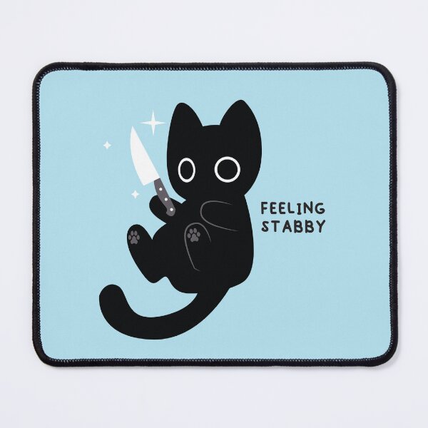 Item preview, Feeling Stabby designed and sold by MagicCatSmudge.