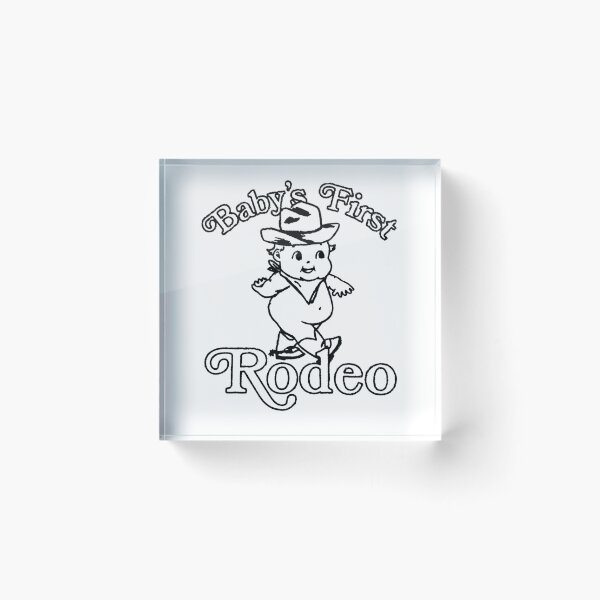 Item preview, Baby's First Rodeo (trashed) designed and sold by okjenna.