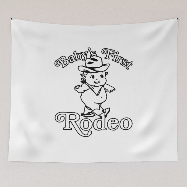 Item preview, Baby's First Rodeo (trashed) designed and sold by okjenna.