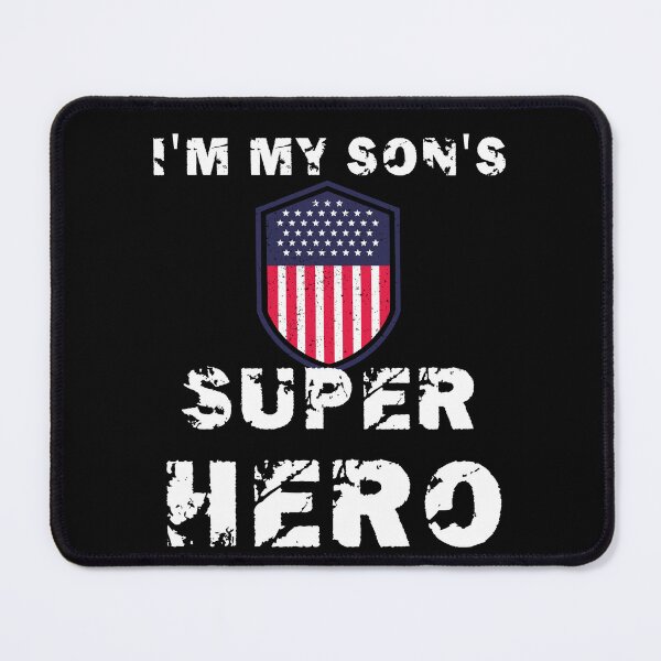 Item preview, I'm my son's super Hero Patriotic desing designed and sold by Agart-Desing.