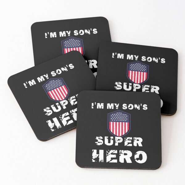 Item preview, I'm my son's super Hero Patriotic desing designed and sold by Agart-Desing.