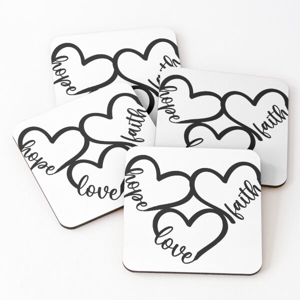 Item preview, Faith Hope Love, Inspirational Quotes designed and sold by FalconSO.