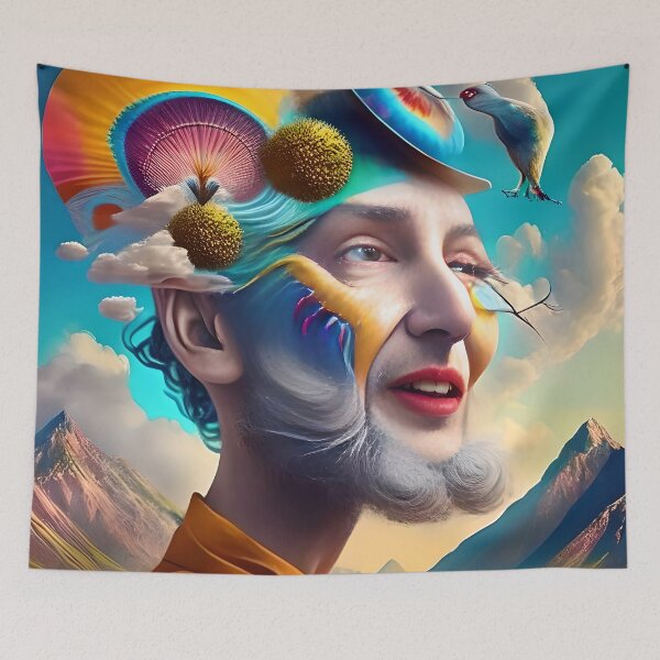 Item preview, Journey Through the Mind: A Surreal Adventure designed and sold by artmanikin.