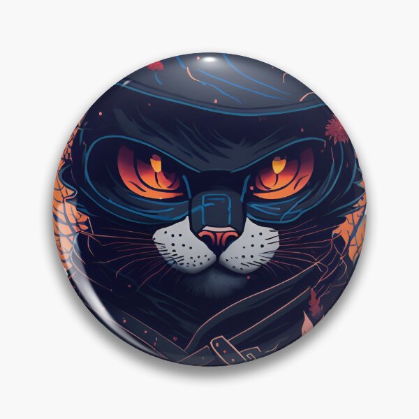 Item preview, Ninja Cat designed and sold by NagohCreative.