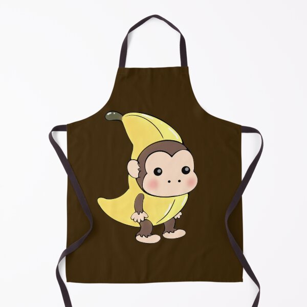 Item preview, Cute Monkey in banana costume designed and sold by Jiimo25.