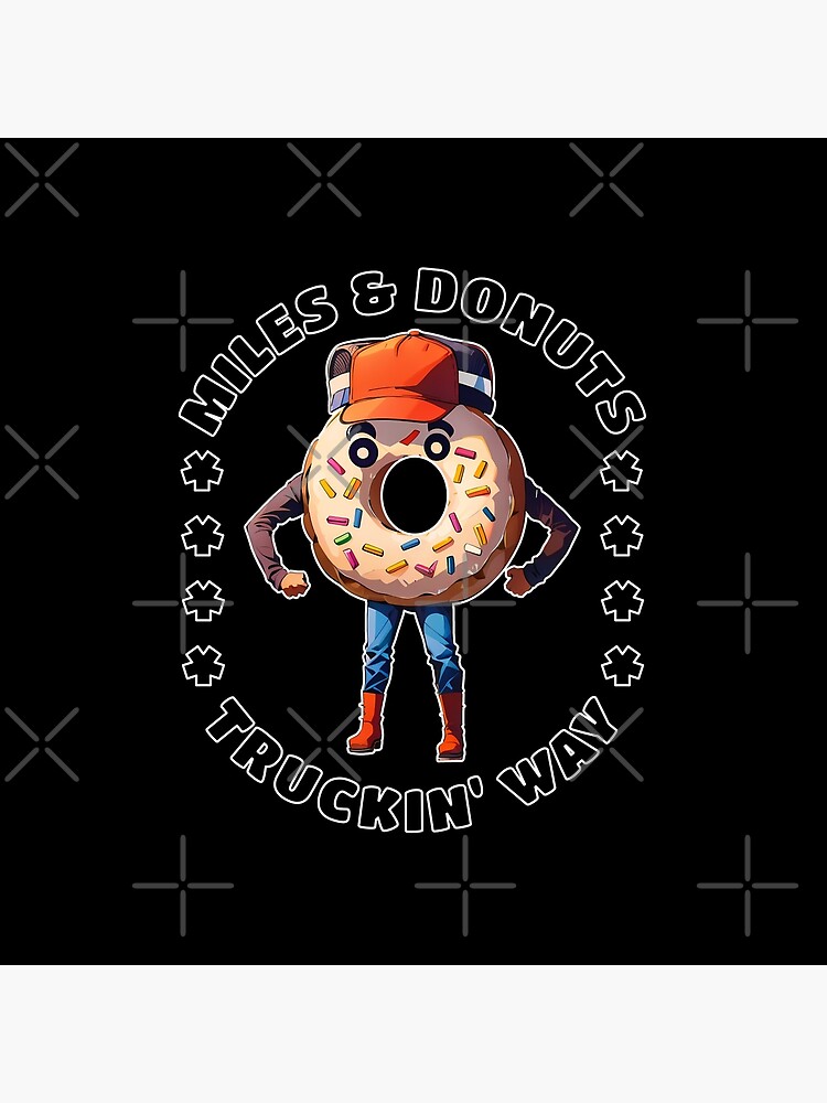 Donut Truck Driver Pillows & Cushions for Sale