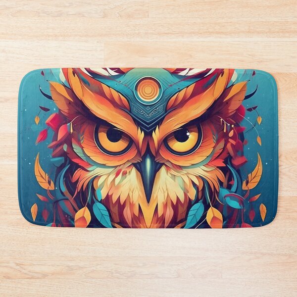 Item preview, Abstract owl designed and sold by Cr-AI-tive.