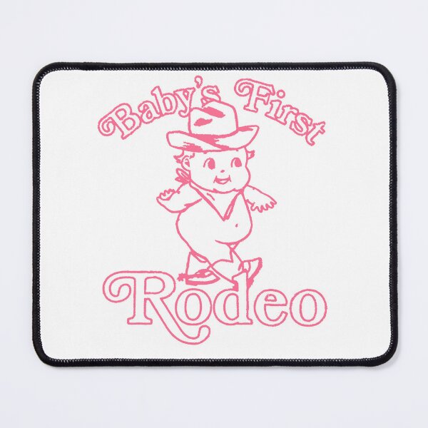 Item preview, PINK Baby's First Rodeo (trashed) designed and sold by okjenna.