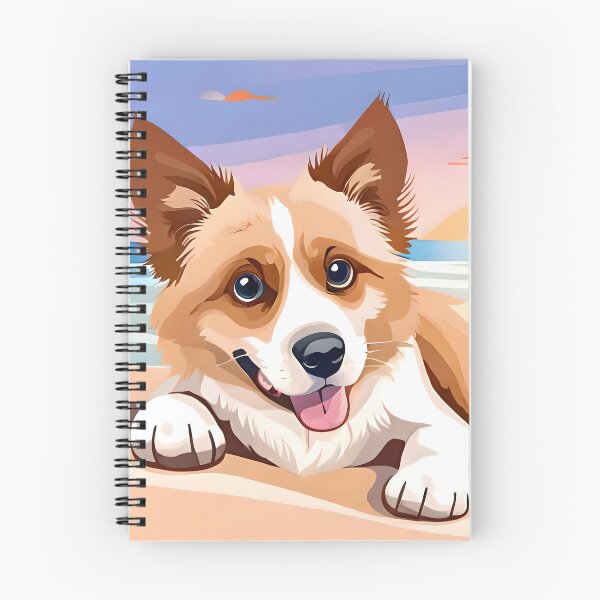 Item preview, Beautiful dog on the beach designed and sold by worldshopcolor.