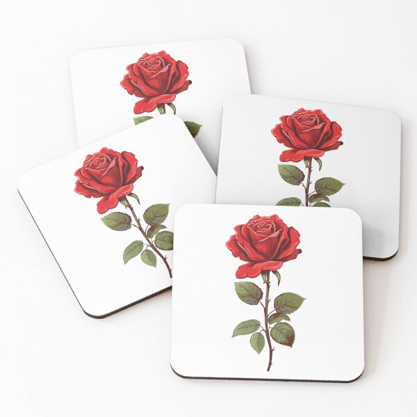 Item preview, Beautiful blood red rose designed and sold by HaberkaDesign.