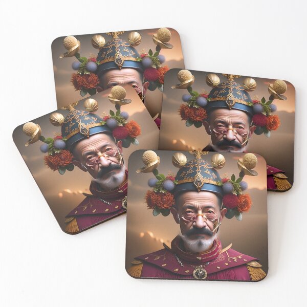 Item preview, Transcending Boundaries: The Magic of Surrealism Old Man Portrait designed and sold by artmanikin.