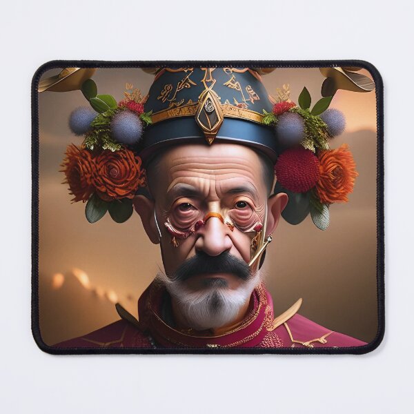 Item preview, Transcending Boundaries: The Magic of Surrealism Old Man Portrait designed and sold by artmanikin.