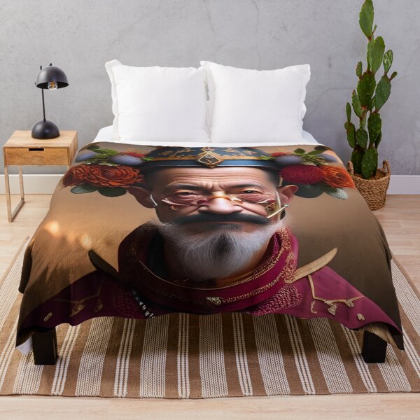 Item preview, Transcending Boundaries: The Magic of Surrealism Old Man Portrait designed and sold by artmanikin.