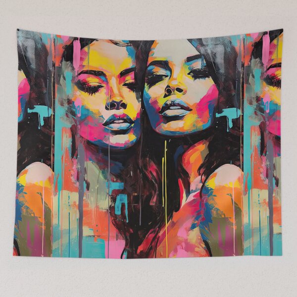 Item preview, Women Serenade: A Captivating Contemporary Artwork designed and sold by Piotrek0001.