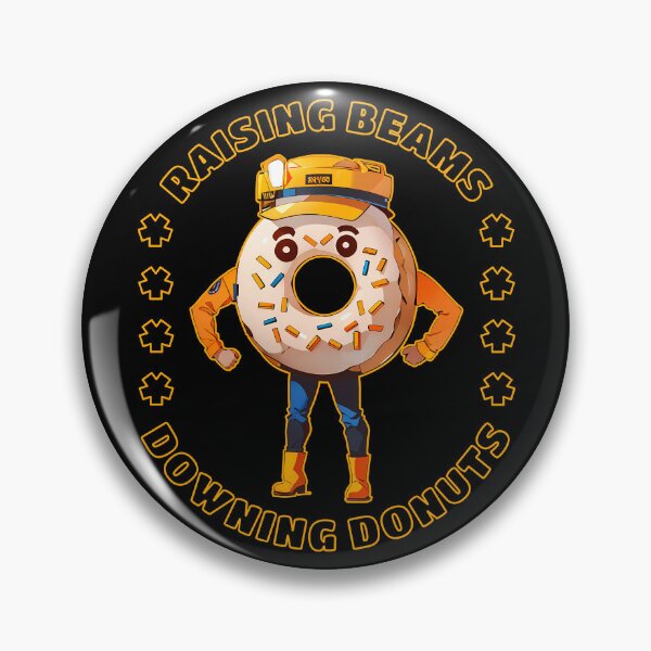 Item preview, Donut Construction Worker designed and sold by everyspender.