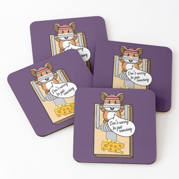Item preview, Funny mice benching on the mouse trap  designed and sold by Donutlovers.