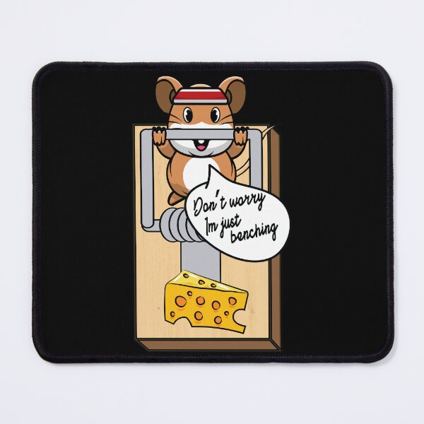 Item preview, Funny mice benching on the mouse trap designed and sold by Donutlovers.