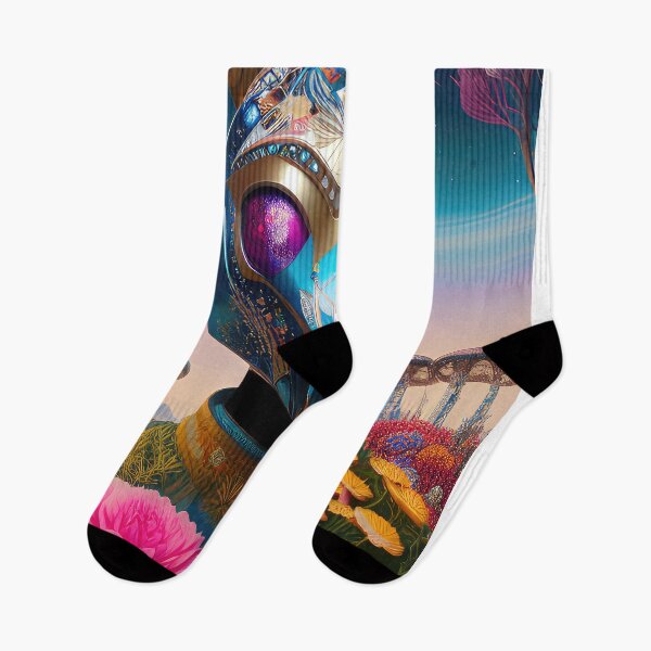 Item preview, Masked robot in the nature. Abstract ai art. designed and sold by HAKKI ARSLAN.