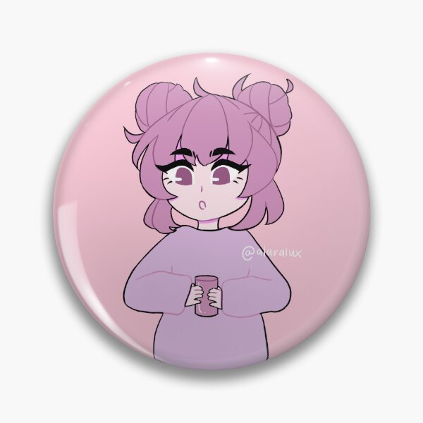 Artikelvorschau, Purple Girly with spacebuns entworfen und verkauft von AlaraLux.