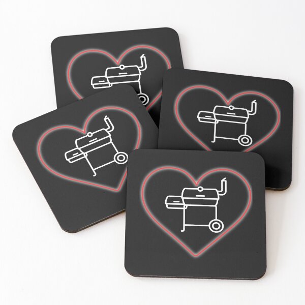 Item preview, Heart BBQ Smoker, I Love this Barbecue, Grill Smoker, Grill Master designed and sold by DansCookout.