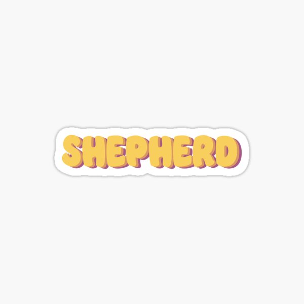 Shepherd Christian Graphic Sticker