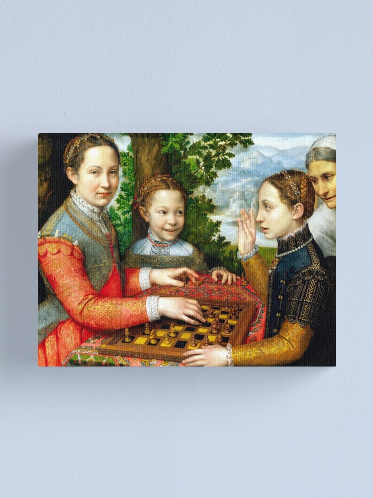 The Chess Game (c. 1555) by Sofonisba Anguissola 