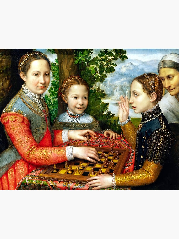 Art & Paintings: Sofonisba Anguissola - The Chess Game