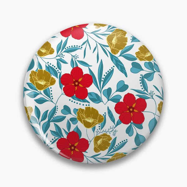 Item preview, Red Forget-Me-Not-Flower - White designed and sold by JaselviiStudio.
