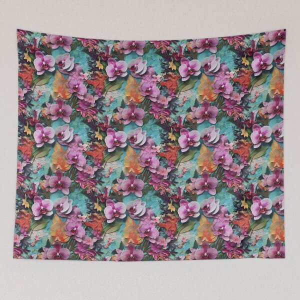 Item preview, Orchid Collage designed and sold by BopBopShop.