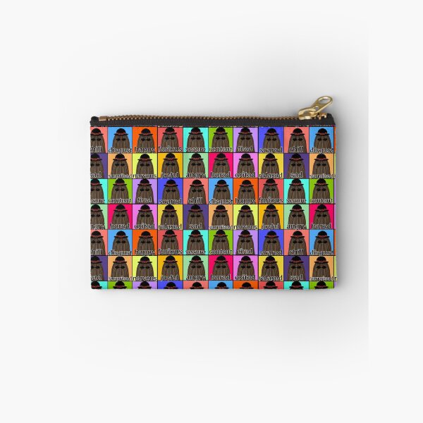 Item preview, Cousin Itt grid of expressions designed and sold by HappyMissPsycho.