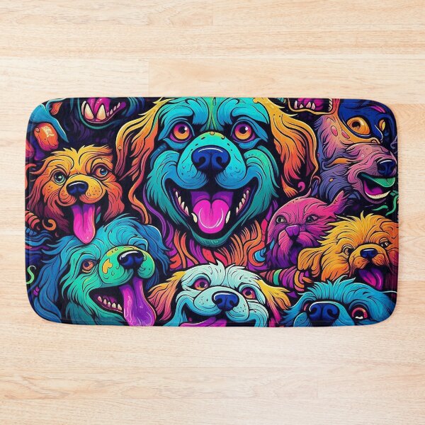Item preview, Abstract Graffiti Dogs Pattern designed and sold by Desfix.