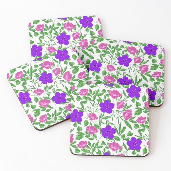 Item preview, Purple Forget-Me-Not-Flower - White designed and sold by JaselviiStudio.