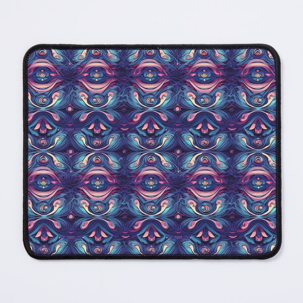 Item preview, Futuristic Purple Pink and Turquoise Pattern designed and sold by justpaintspace.