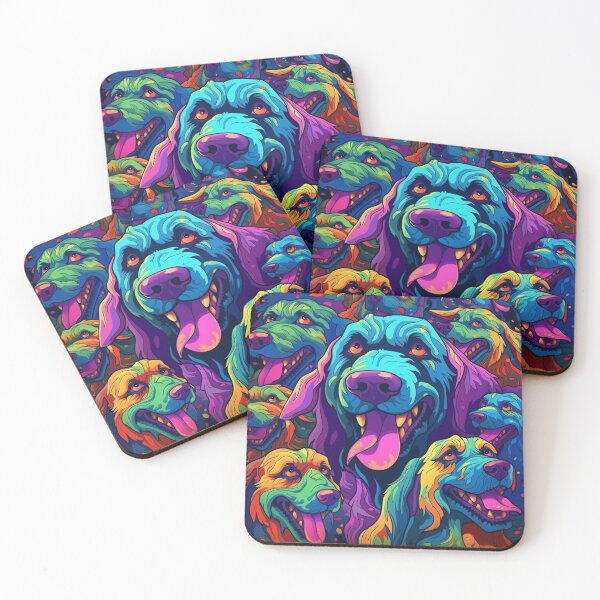 Item preview, Copy of Abstract Graffiti Dogs Pattern designed and sold by Desfix.